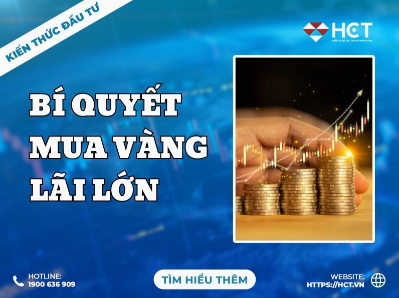 Bí quyết mua vàng sinh lời