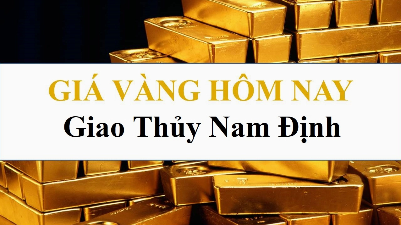 Biển báo giá vàng tại Nam Định