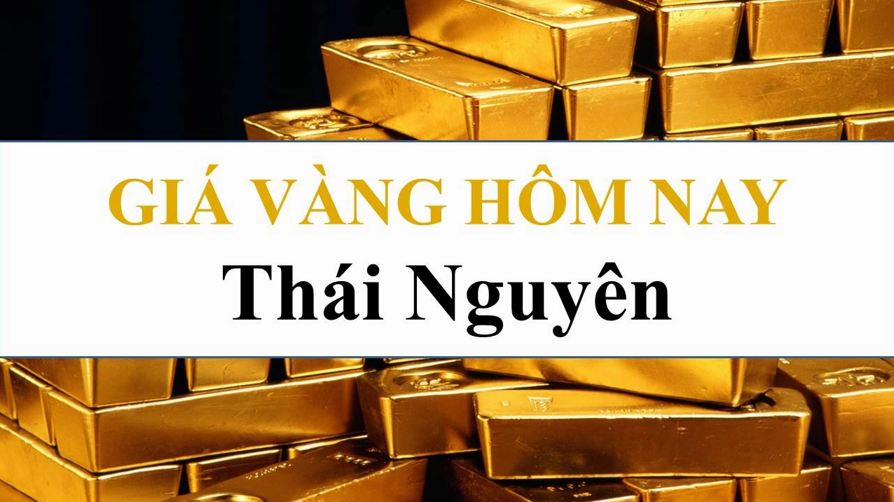 Biển hiệu cửa hàng vàng tại Thái Nguyên