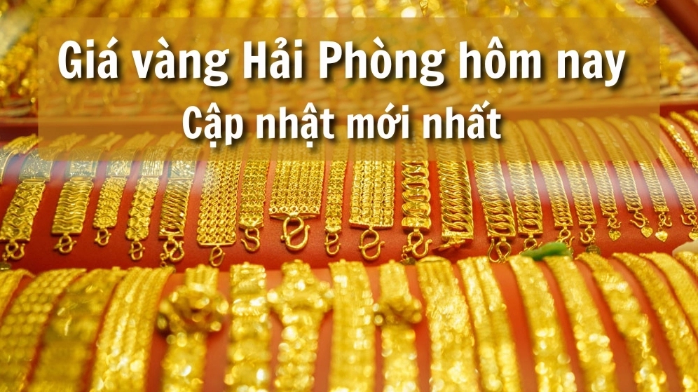 Biến động giá vàng SJC tại Hải Phòng trong ngày
