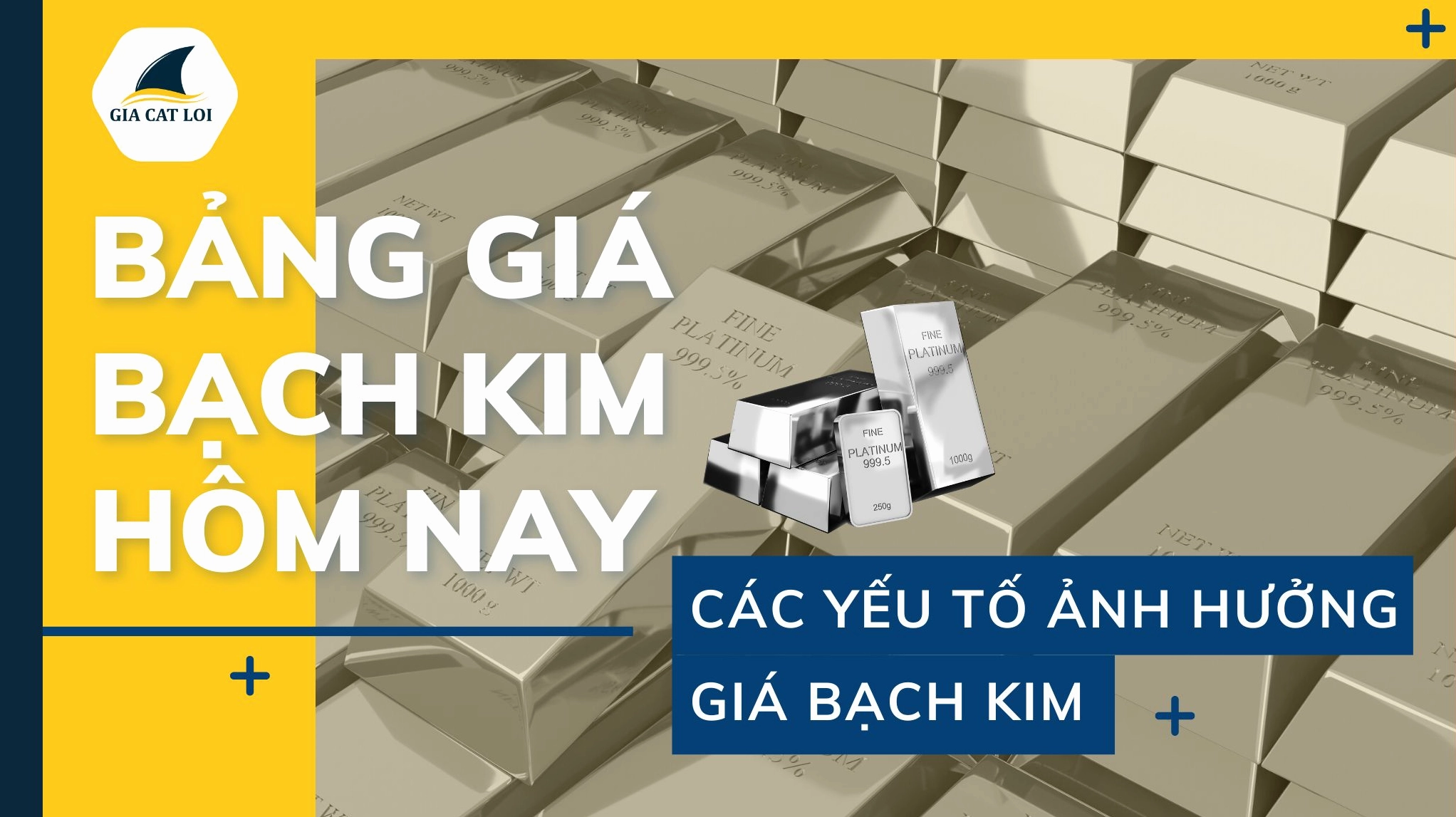 Biểu đồ giá bạch kim và các yếu tố ảnh hưởng