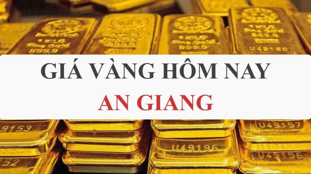 Biểu đồ giá vàng An Giang hôm nay