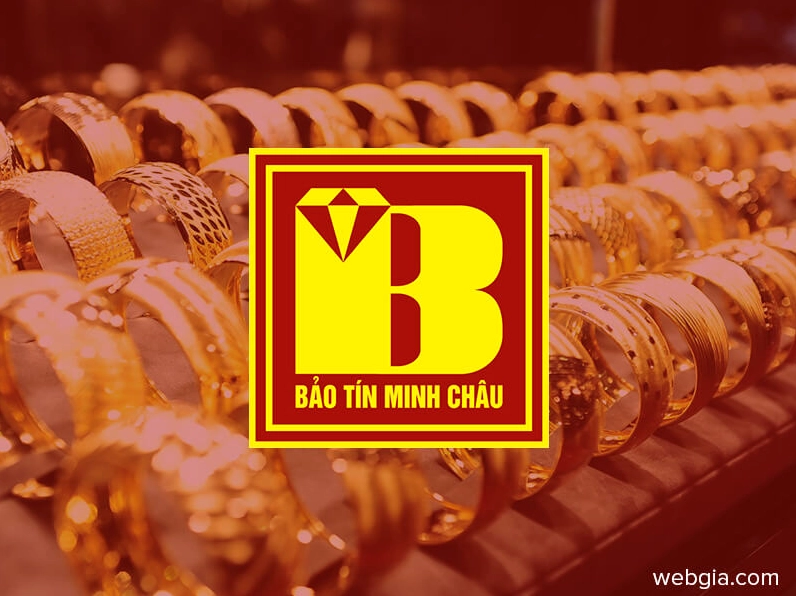 Biểu đồ giá vàng Bảo Tín Minh Châu hôm nay