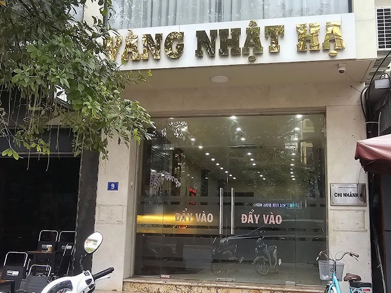 Biểu đồ giá vàng biến động