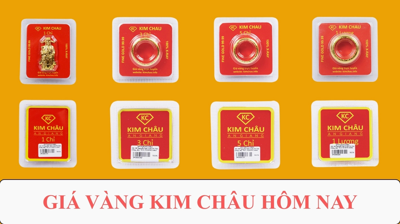 Biểu đồ giá vàng Kim Châu