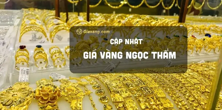 Biểu đồ giá vàng Ngọc Thẩm Cần Thơ theo thời gian