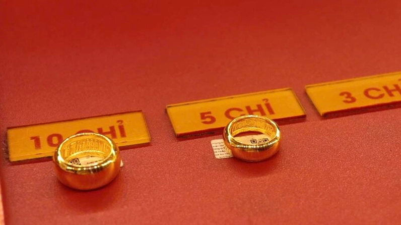 Biểu đồ giá vàng nhẫn Mi Hồng