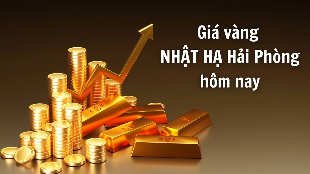 Biểu đồ giá vàng Nhật Hạ Hải Phòng