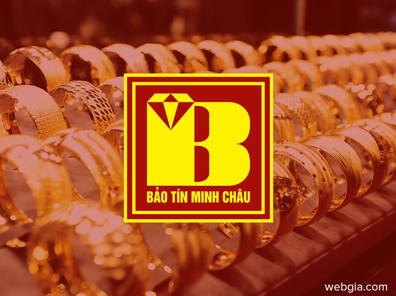 Biểu đồ giá vàng SJC tại Bảo Tín Minh Châu