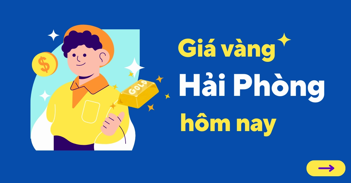 Biểu đồ giá vàng SJC tại Hải Phòng năm 2026