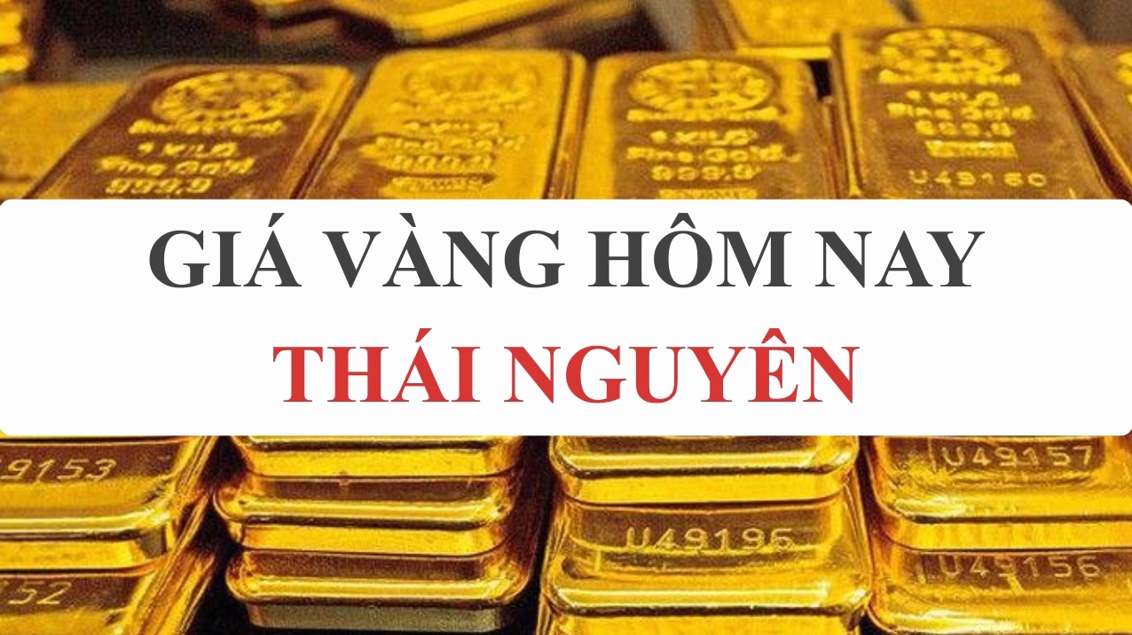 Biểu đồ giá vàng SJC tại Thái Nguyên