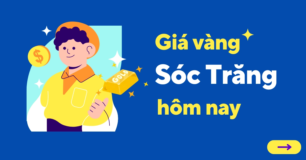 Biểu đồ giá vàng Sóc Trăng hôm nay