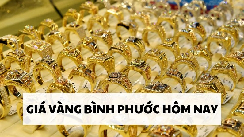 Biểu đồ giá vàng tại Bình Phước hôm nay
