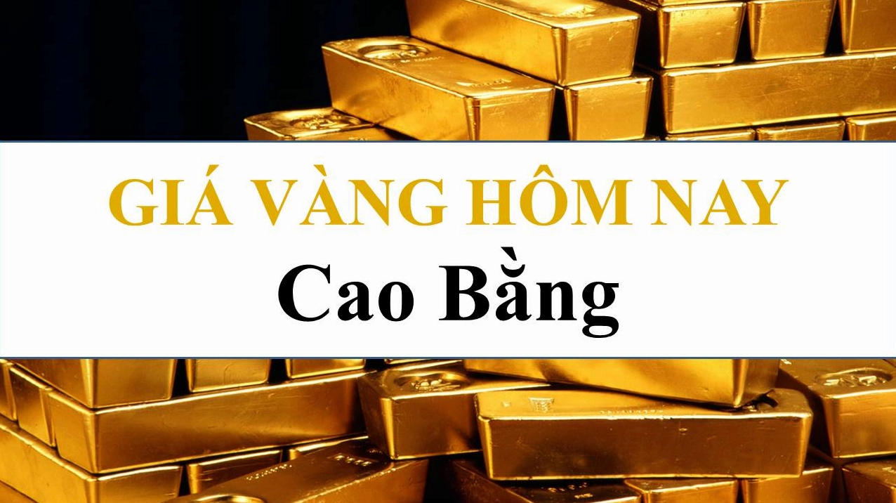 Biểu đồ giá vàng tại Cao Bằng
