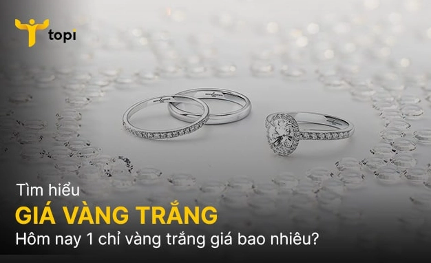 Biểu đồ giá vàng trắng 10k