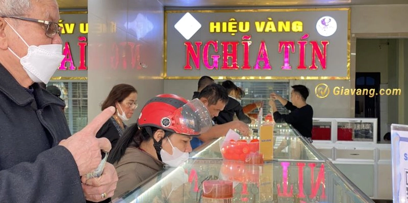 Biểu đồ phân tích giá vàng Nghĩa Tín