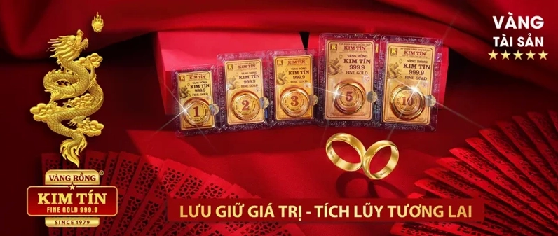 Bộ sưu tập nhẫn vàng tại Kim Tín