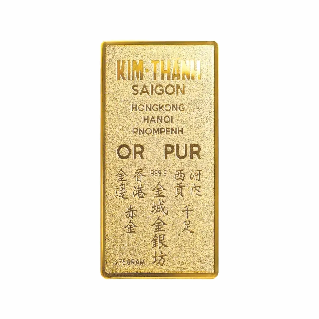 Các loại vàng miếng Kim Thành phổ biến