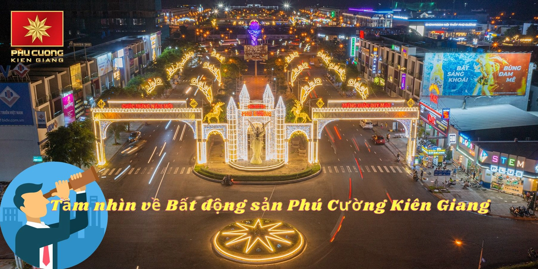 Cảnh quan dự án bất động sản của Phú Cường