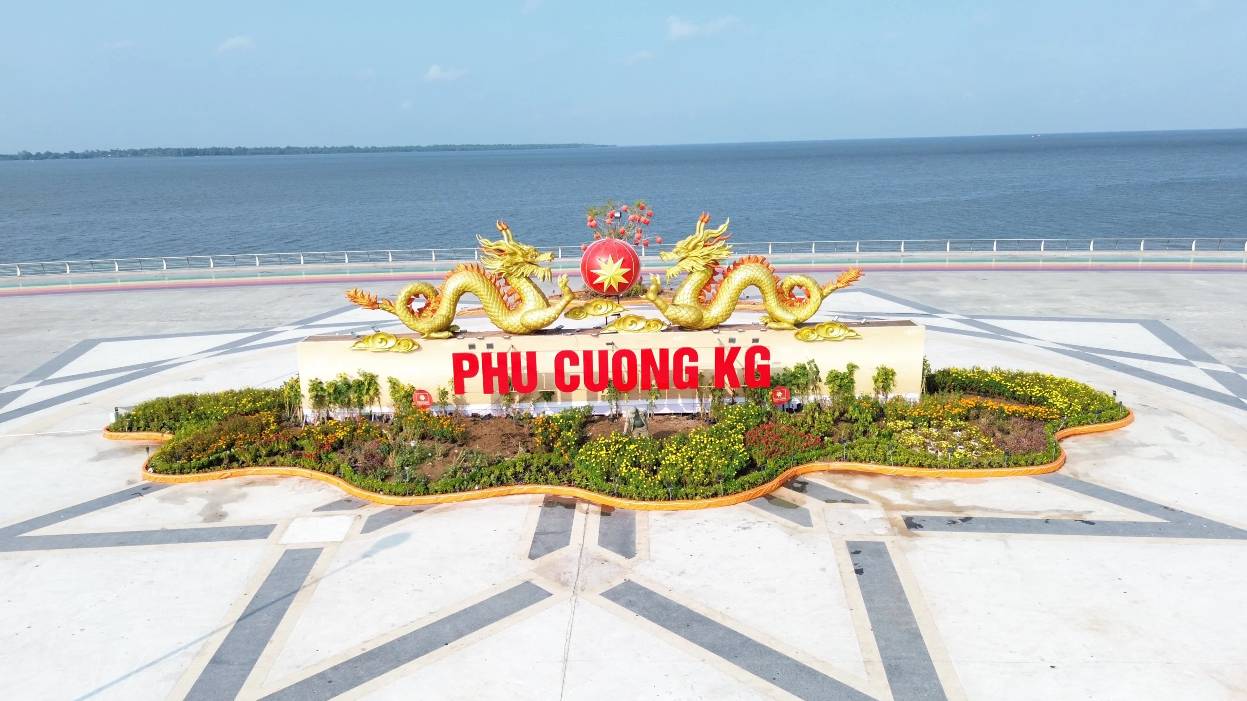 Cảnh quan thành phố ven biển với dự án của Phú Cường