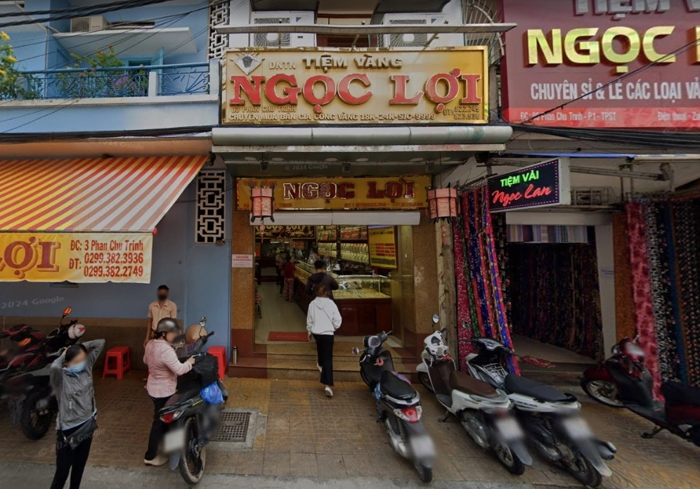 Cửa hàng vàng Ngọc Lợi tại Sóc Trăng
