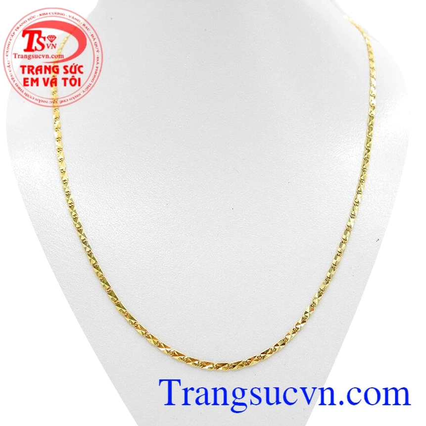 Dây chuyền vàng tây 10k