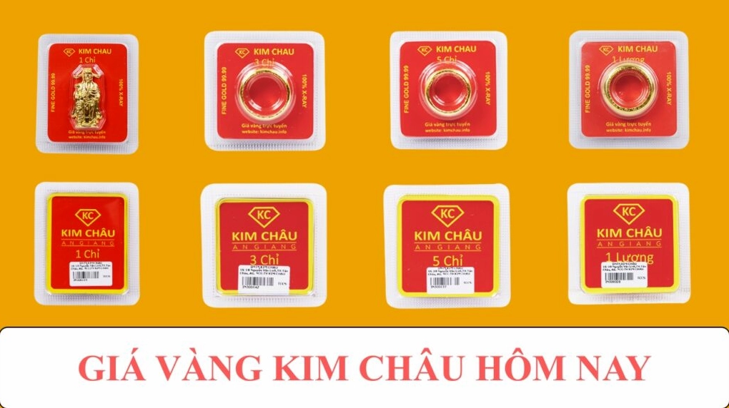 Giá vàng Kim Châu hôm nay