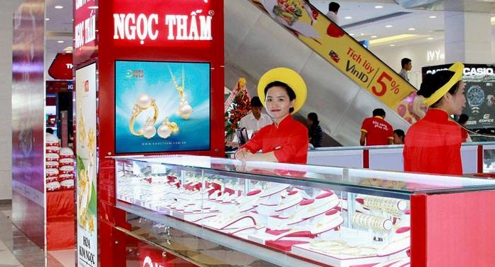 Giá vàng SJC tại Ngọc Thẩm