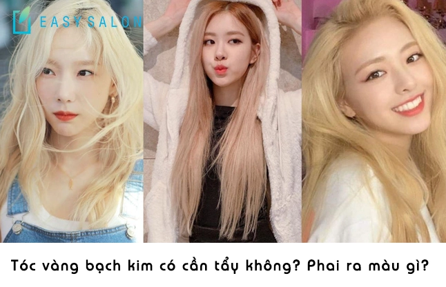 Hướng dẫn chăm sóc tóc vàng bạch kim