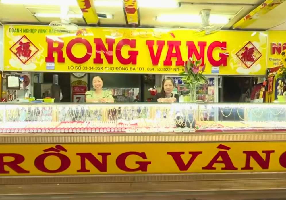 Điểm nổi bật của tiệm vàng Rồng Vàng Huế