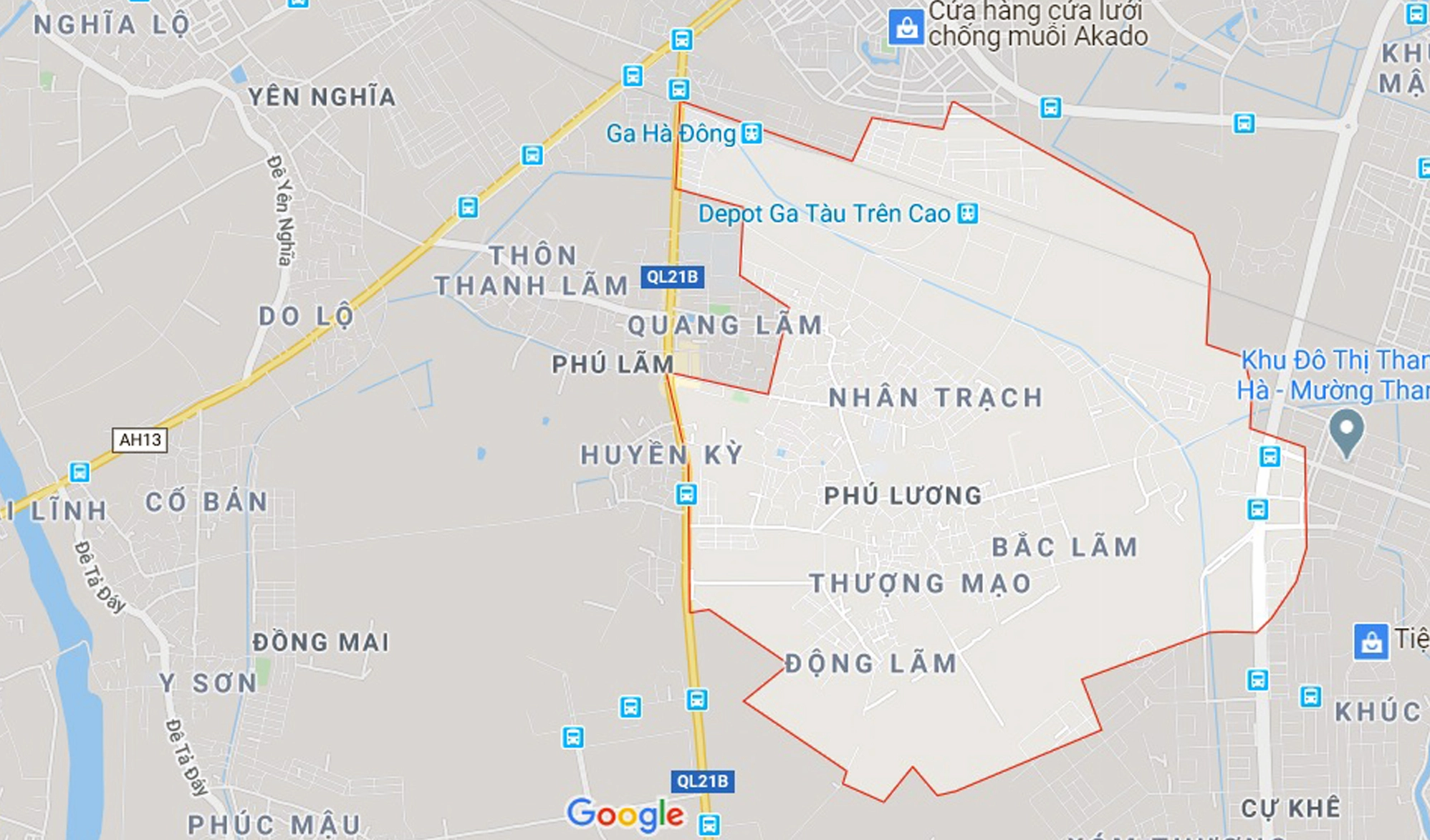 Khu đô thị mới tại Phú Lương, Hà Đông