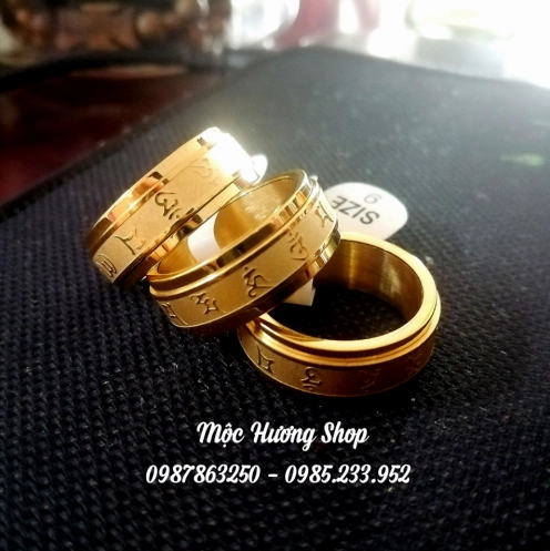 Mẫu nhẫn vàng Mi Hồng thiết kế hiện đại