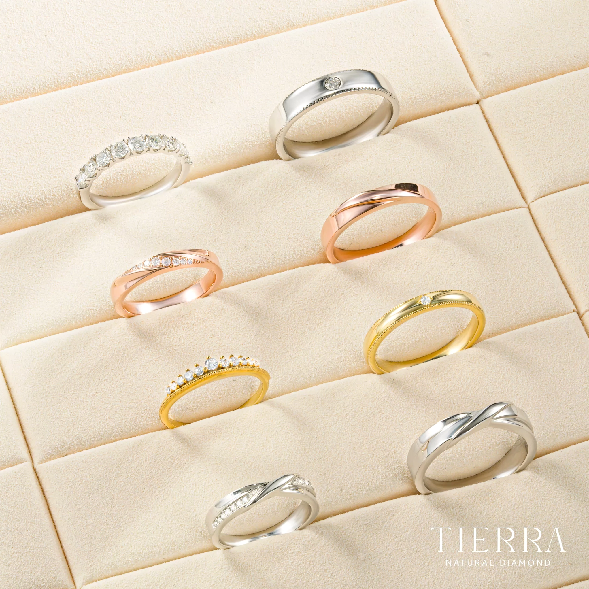 Màu sắc đa dạng của vàng 18K