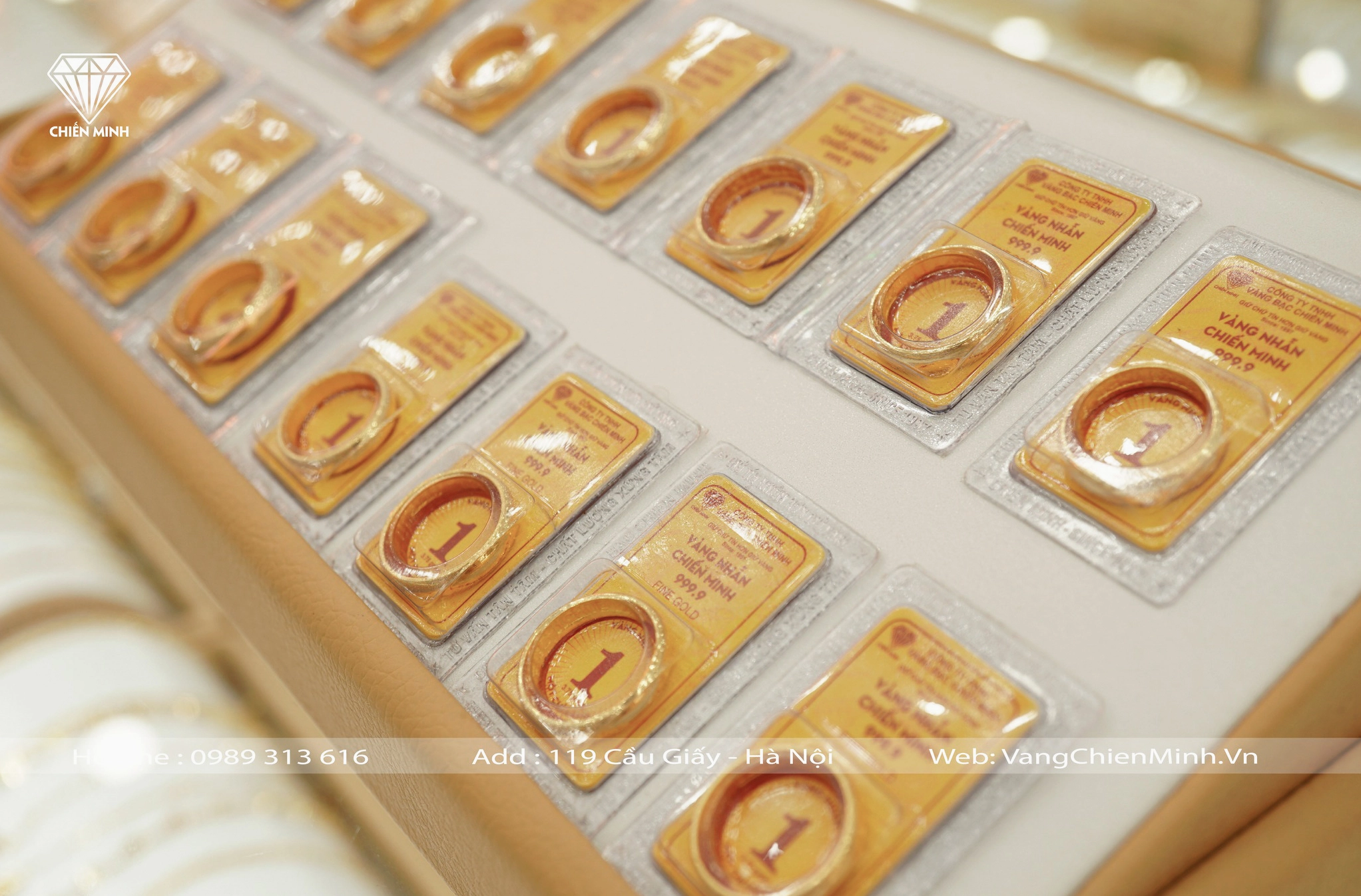 Mẫu trang sức vàng Minh Chiến cao cấp