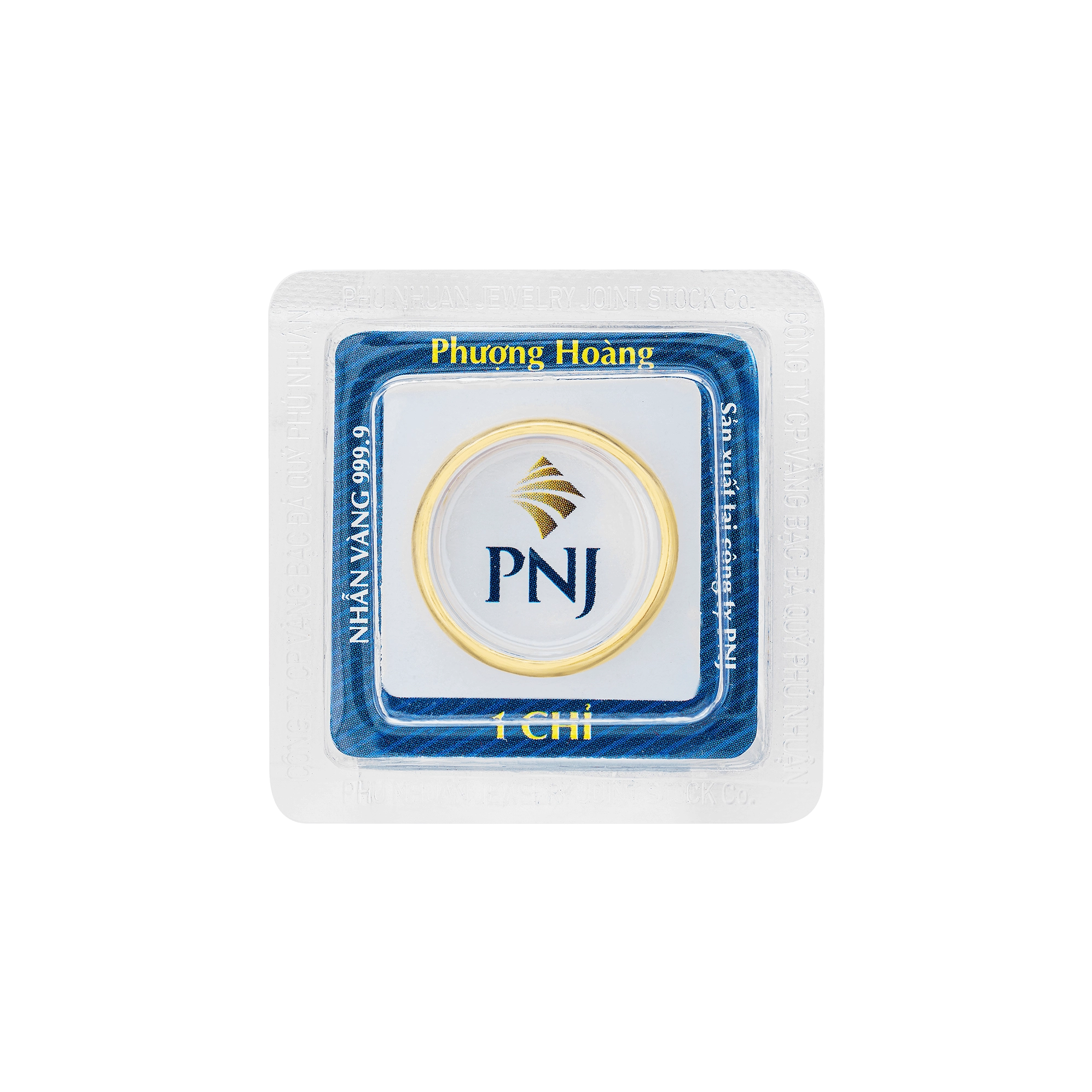 Nhẫn trơn 1 chỉ vàng 24K PNJ