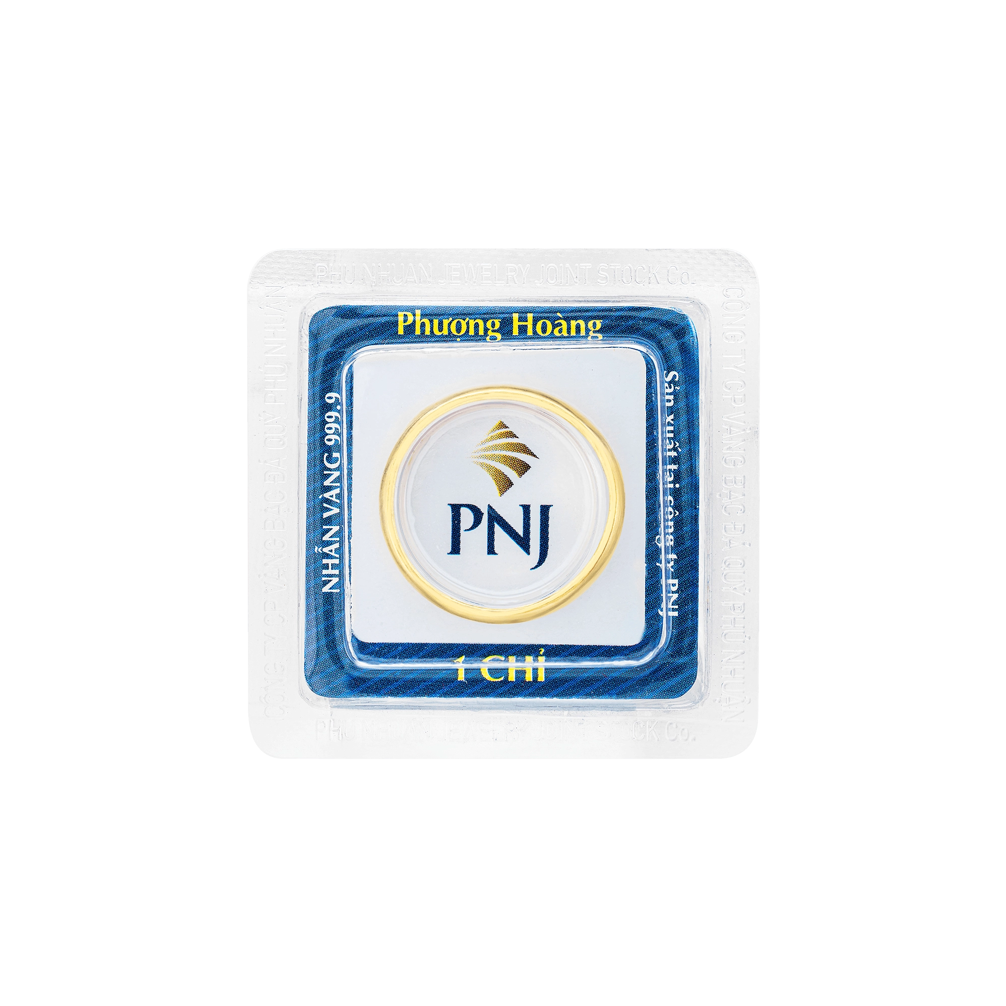 Nhẫn trơn PNJ 1 chỉ vàng 24K