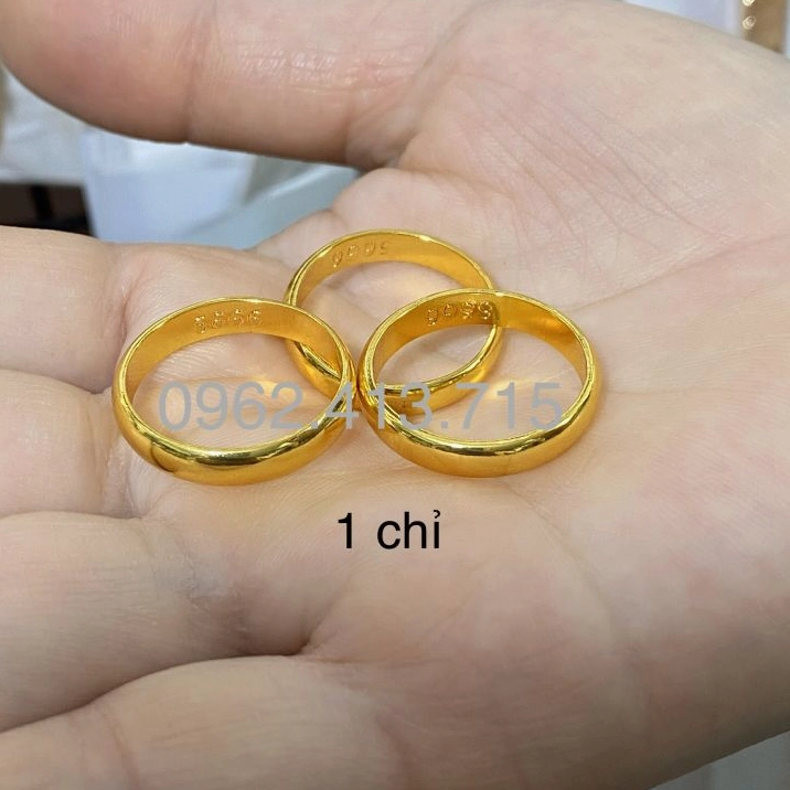 Nhẫn vàng trơn 1 chỉ nam tính