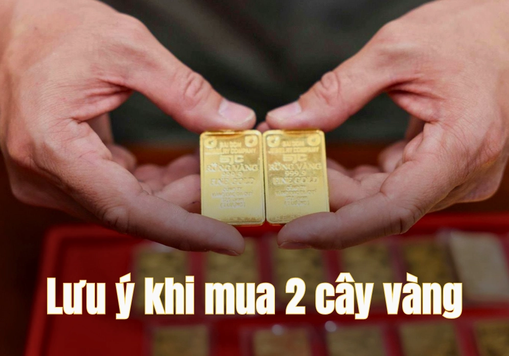 Những lưu ý khi mua vàng miếng