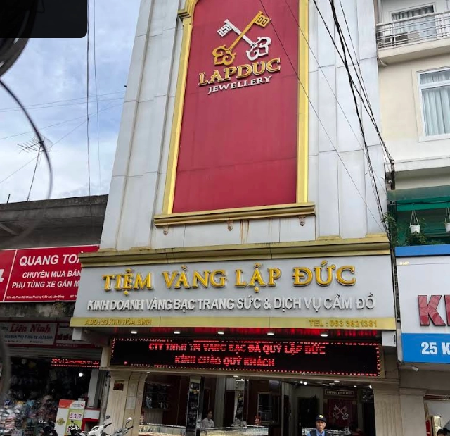 Đồ thị phân tích giá vàng