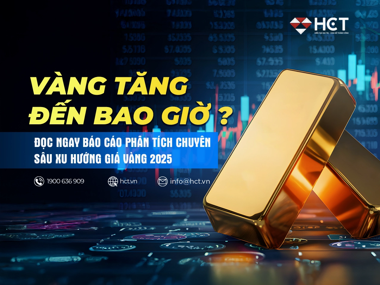 Phân tích xu hướng tăng của vàng