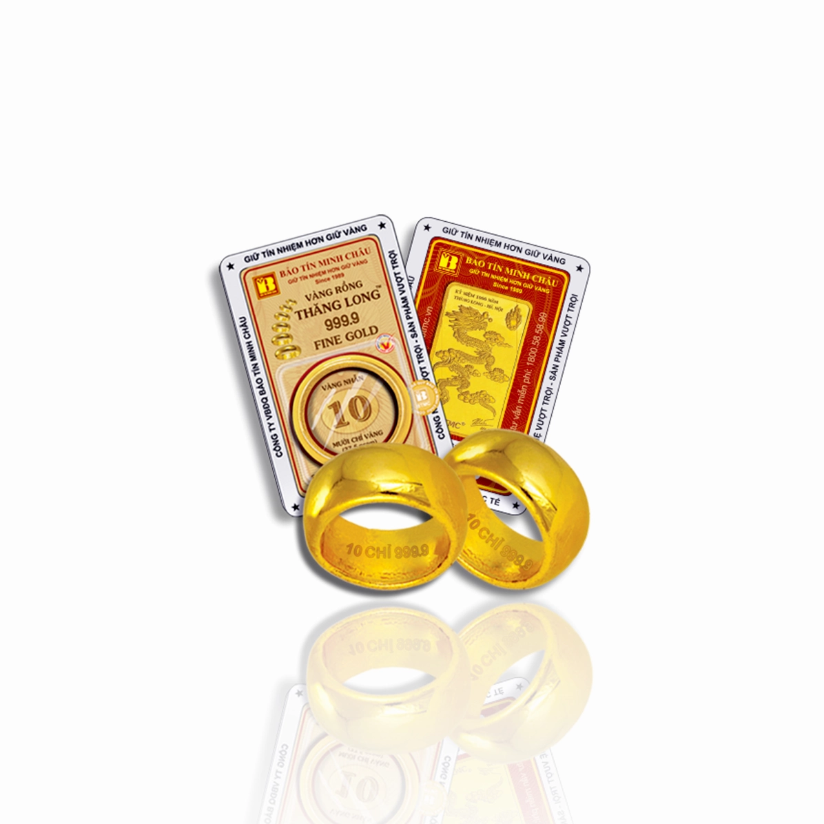 Sản phẩm nhẫn tròn tại Bảo Tín Minh Châu