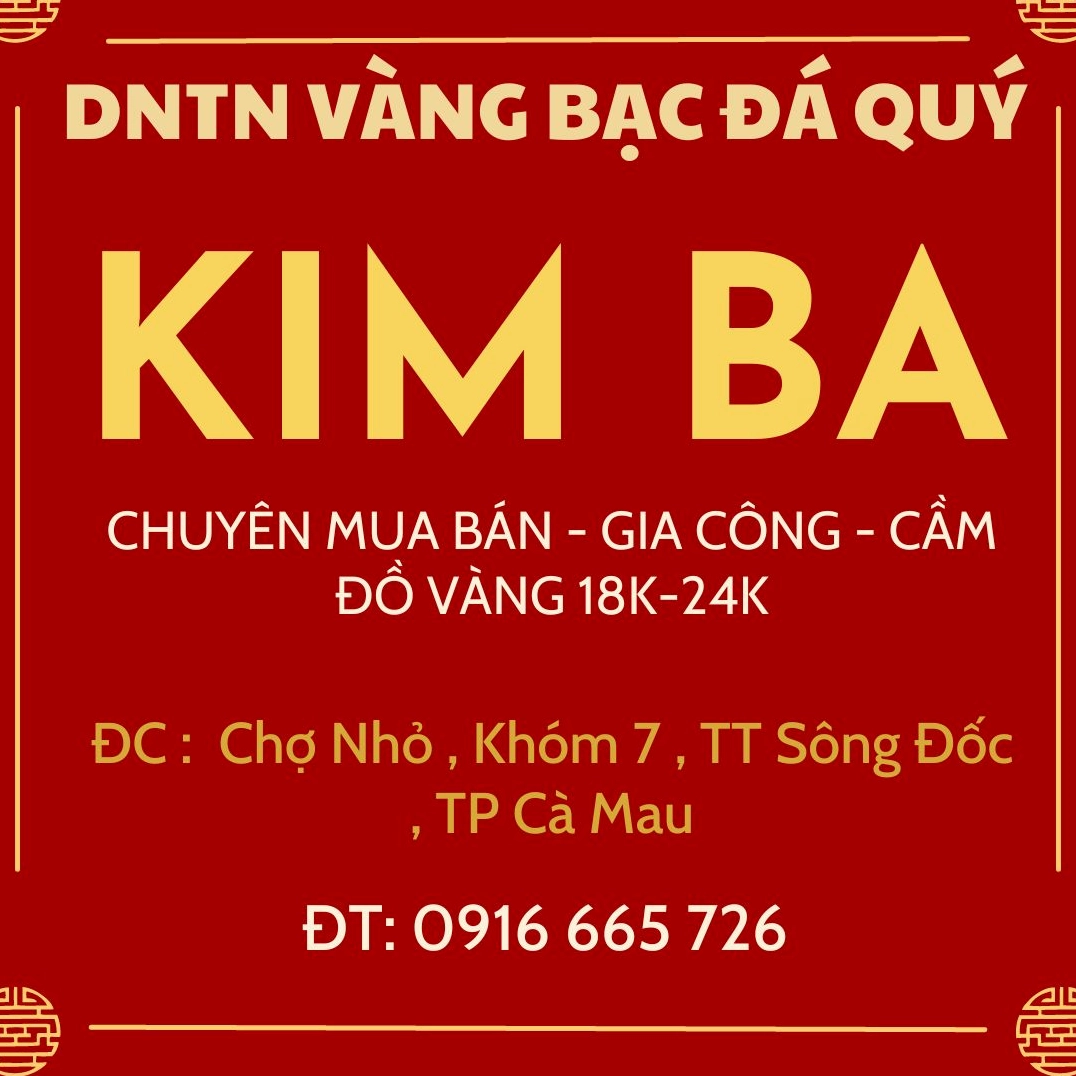 Sản phẩm trang sức vàng tại Cà Mau