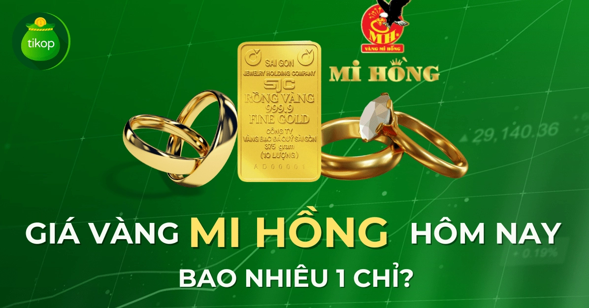 So sánh giá vàng Mi Hồng và các loại vàng khác