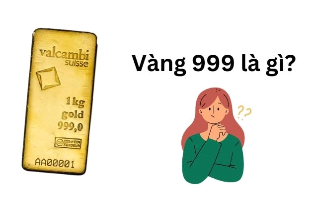 So sánh vàng 999 và vàng 9999