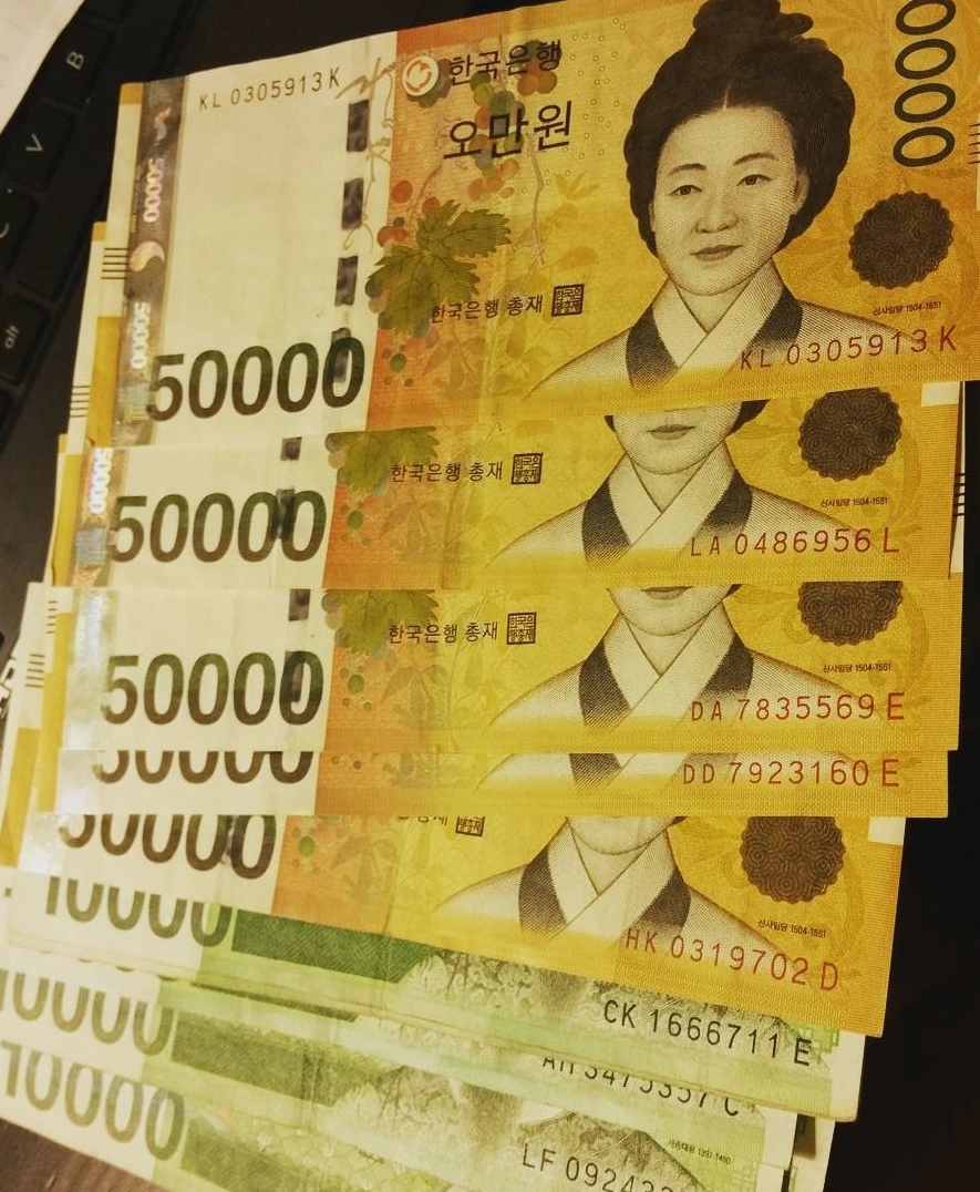 Tiền Won Hàn Quốc