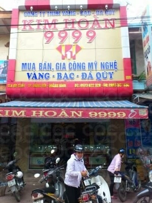 Trang sức vàng kim hoàn tinh xảo
