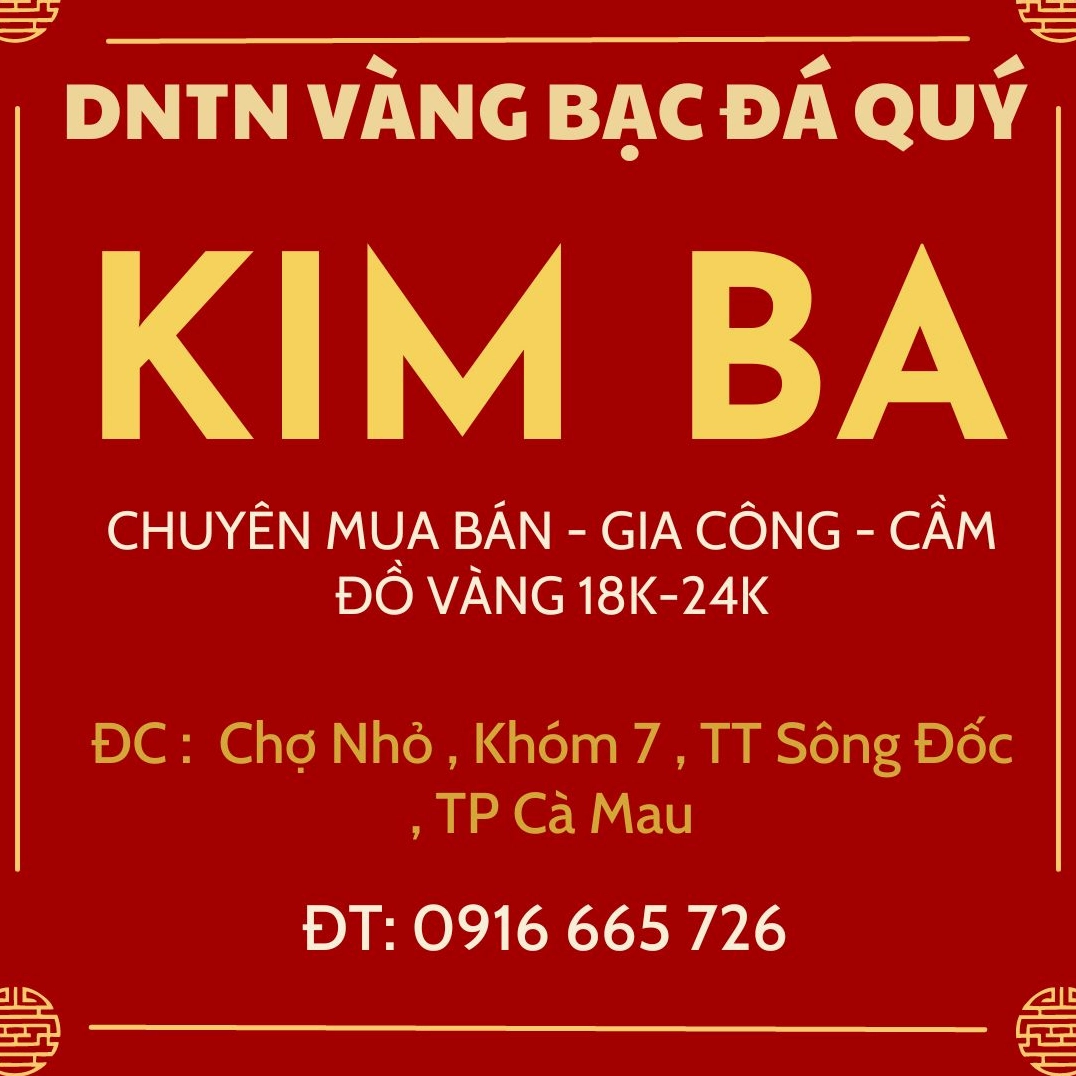 Trang sức vàng tại Cà Mau