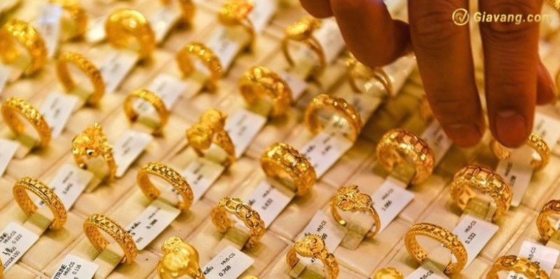 Trang sức vàng tại tiệm vàng Kim Tôn