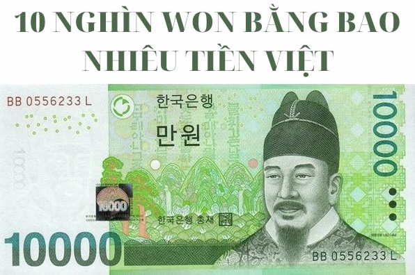 Tỷ giá Won Hàn Quốc sang VND 2026