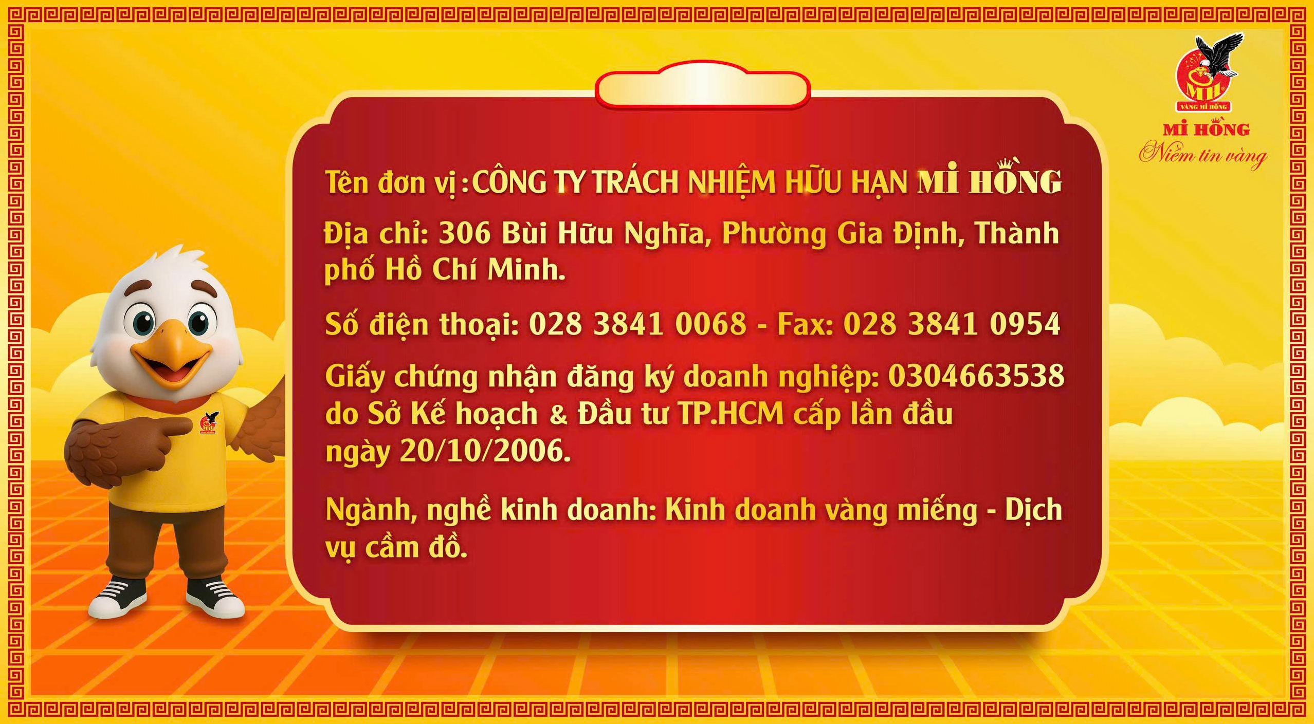 Văn phòng công ty TNHH Mi Hồng